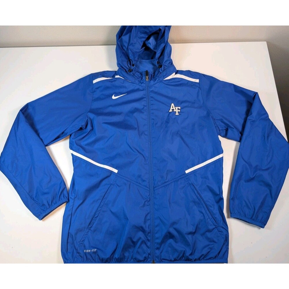 Nike Team Storm-Fit Air Force Academy Full Zip Windbreaker Mens Large
